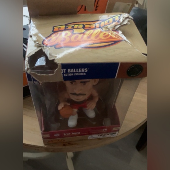Trae Young Atlanta Hawks Big Shot Ballers Collectible toy figure NBA - Picture 7 of 9